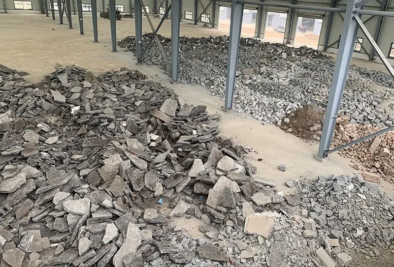 Construction waste