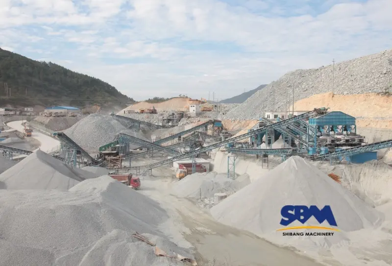 High efficiency jaw crusher in mining