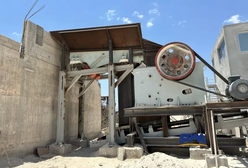 Jaw Crusher In Limestone Crushing Line