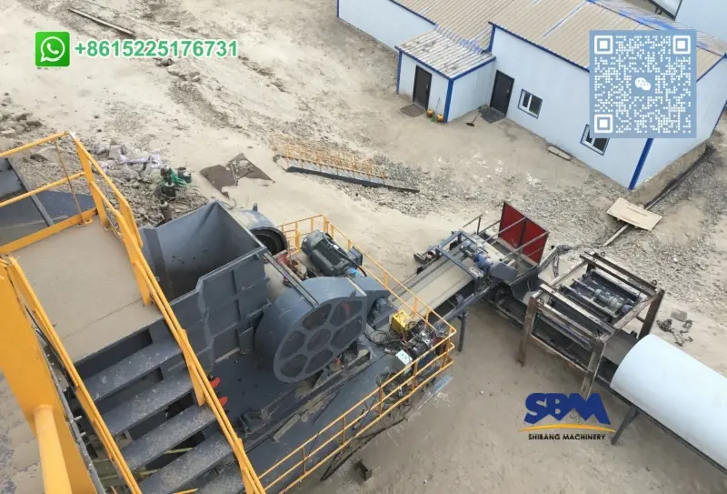 Fixed Jaw Crusher for Scheelite Processing